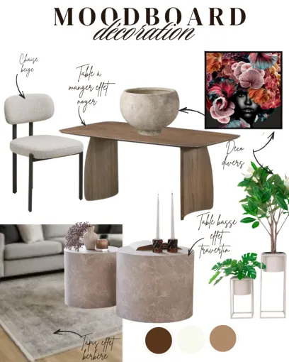 Moodboard décoration : idées, inspirations et aménagement intérieur sur mesure , Ghisonaccia, Kitchen Family by AMP