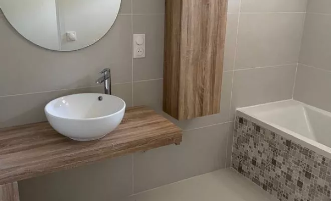 Création de sanitaire, Ghisonaccia, Kitchen Family by AMP